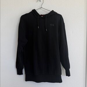 The North Face Black Pullover Hoodie with Subtle Logo
